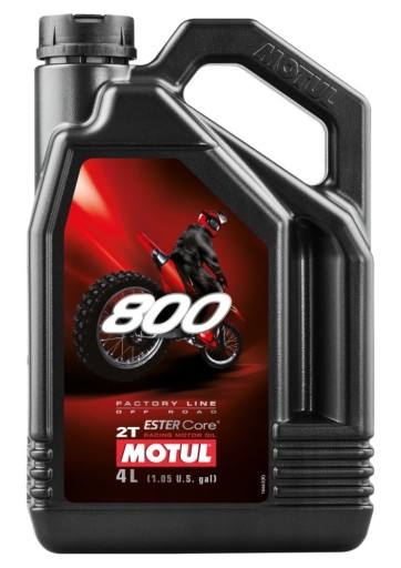 Масло для двотактних двигунів 2T TPI full cross MOTUL 800 4L