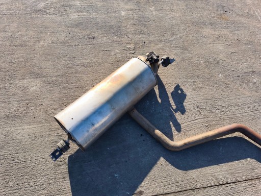 muffler, exhaust AUDI A3 8V VOLKSWAGEN SEAT SKODA 5QF253611AG 5QF253211T