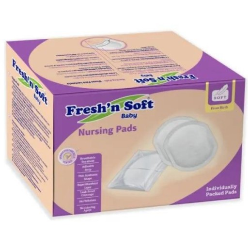 М'які одноразові вкладиші Fresh'n білі 30 шт.