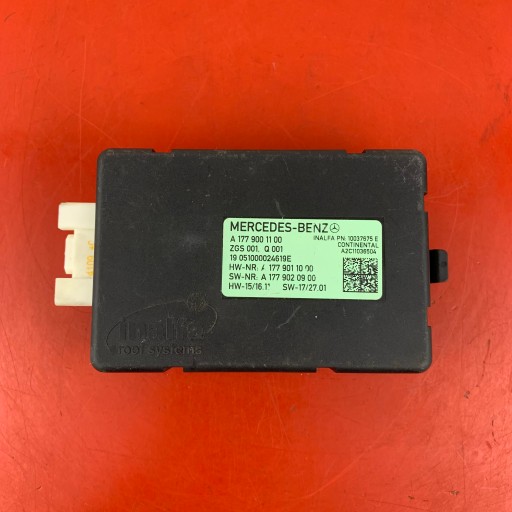 A1779001100 - Mercedes cla w118 w177 контроллер модуля люка на крыше