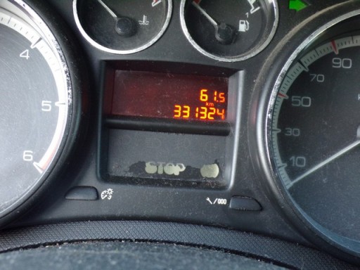 dials dials EU 9665107480 PEUGEOT 308 1 and T7 1.6 HDI 92 KM 07-11