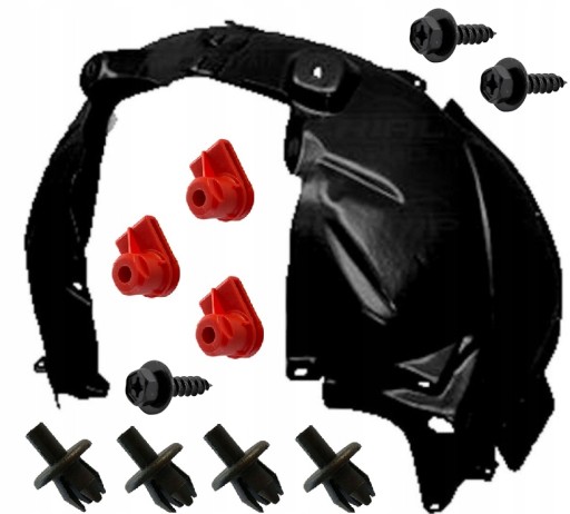 55B2FP1T - Opel CORSA E 2014-2019 Фиксатор колесной арки передний ПРАВЫЙ