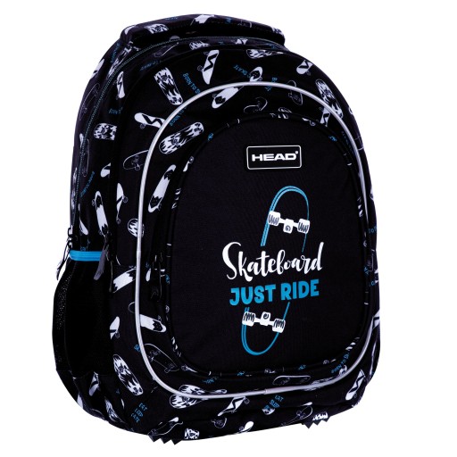 Рюкзак шкільний багатокамерний Head чорний 20 л