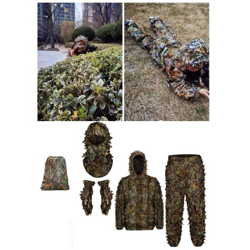 Ghillie v obleku Woodland Pants pre vonkajšie fotografovanie Turkey Hunting S