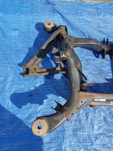 axle beam rear part PORSCHE CAYENNE 7P II 4.8 TURBO sider subframe axle beam