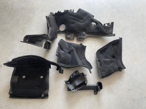 1666200378 1666200278 - ПЕРЕДНЯЯ СТЕНКА MERCEDES W166 X166 КОМПЛЕКТ