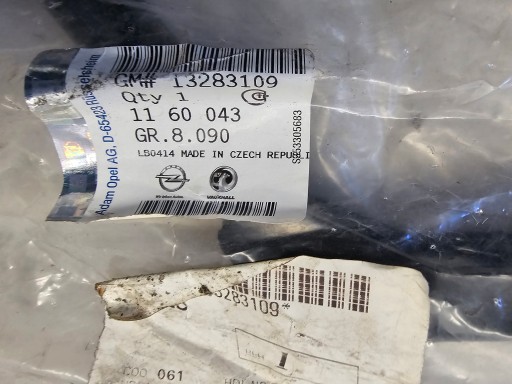 OPEL ZAFIRA C hinge bonnets right original 13283109