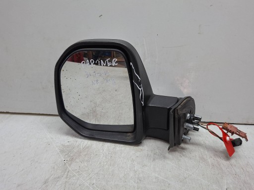 mirror left PEUGEOT PARTNER III 5 PIN 2008