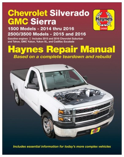 GMC Yukon XL (2015-2016) руководство по ремонту