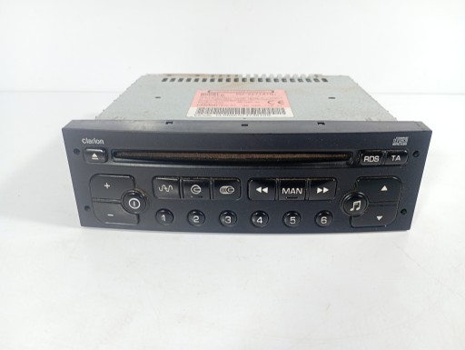CITROEN C3 03-09 RADIO CD nicht KODU OE 96565718XT