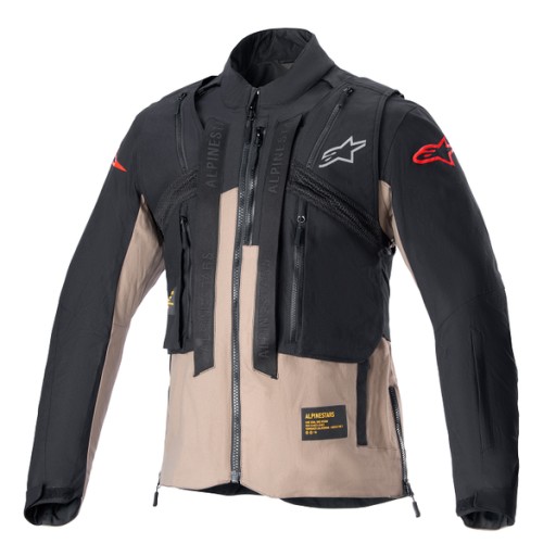 Куртка Alpinestars Techdura коричнево-черная 3XL
