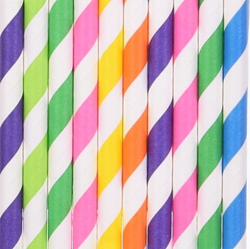 Паперові соломинки Tamipol 10 шт.