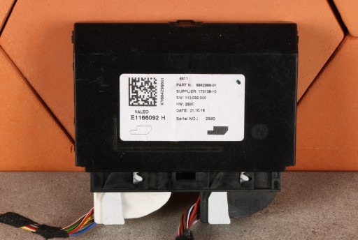 BMW F20 F21 F22 F30 F31 F32 F36 X1 F48 module control unit of the air conditioning 6842986