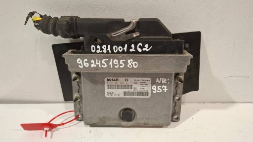Bedienteil DES MOTORS Computer 0281001262 Citroen Peugeot 1.9 TD