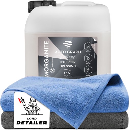 Auto Graph MORGANITE Interior Dressing For Satin Plastics Satin 5L