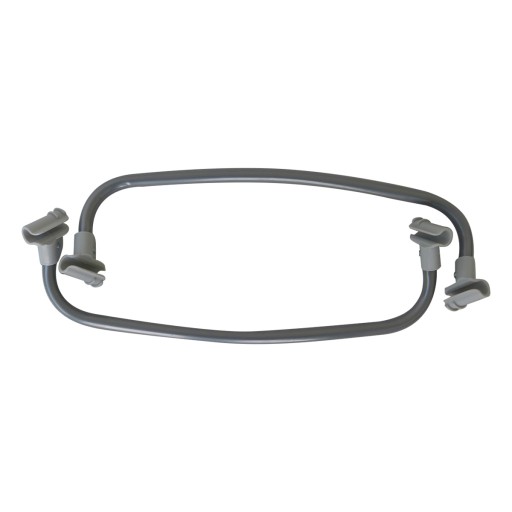 Дорожнє ліжечко Baby-Coo 2 х 60 см, відтінки сірий і сріблястий