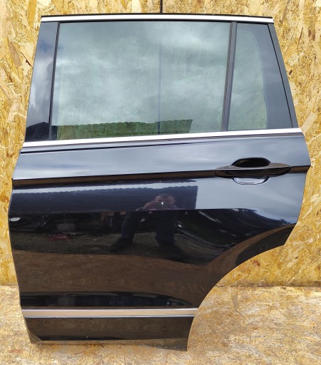 Левая задняя дверь левая задняя часть vw volkswagen tiguan ii 5na lift r-line lc9x