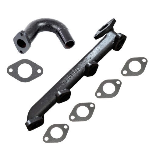 50405030 - Выпускной коллектор C-360 с коленом и прокладками