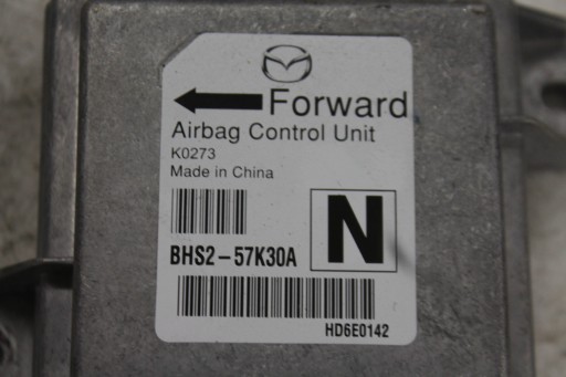 Module SENSOR Airbag BHS2-57K30A MAZDA 3 III BM 13-18