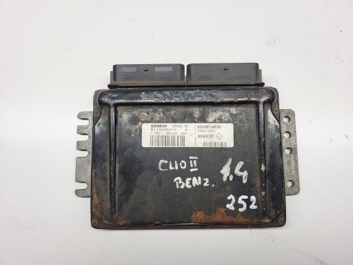 computer control unit of the engine RENAULT CLIO II 1.4B S110030314A 8200019639
