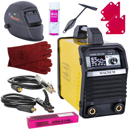 MAGNUM SNAKE 270 світлодіодний інвертор зварювальний апарат комплект # 1