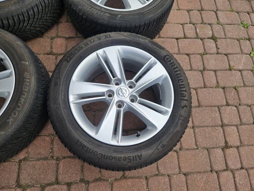 discs komplet 17" 5x115 aluminium Opel Insignia B