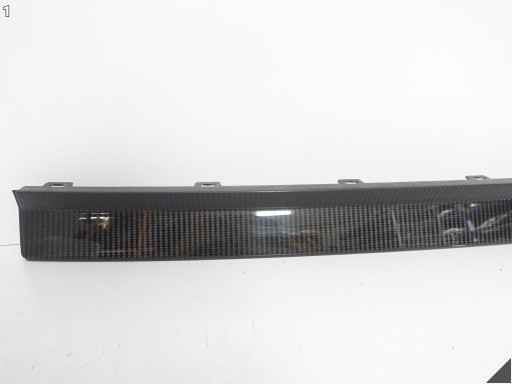 AUDI E-TRON GT 4J3 20-24 SPOILER modanatura Paraurti posteriore medio CARBON