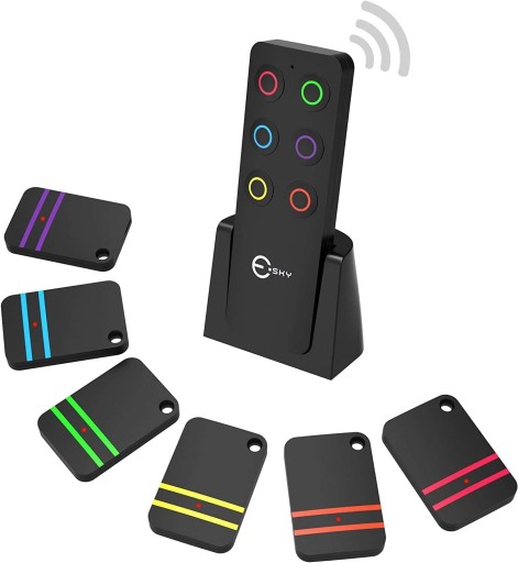 Lokalizator Kluczy z 6 Odbiornikami Key Finder