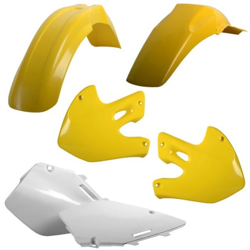 Plastiki off road, kolor Oem pasuje do Suzuki Rm 125/250 1999-2000