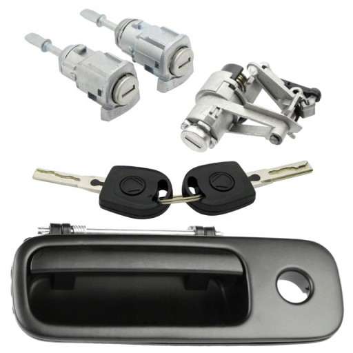 ME-005926+1J6827565B - 3X дверные ручки багажника вставки для VW GOLF IV