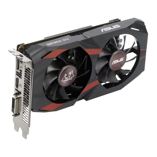 ASUS GeForce GTX 1050 Ti 4GB GDDR5 - Karty graficzne NVIDIA