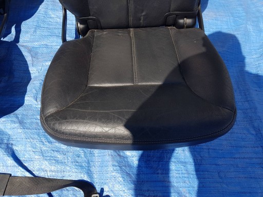 MERCEDES GL X164 Sitze 3 III RZAD rechts links Leder KOMPLET Gurten