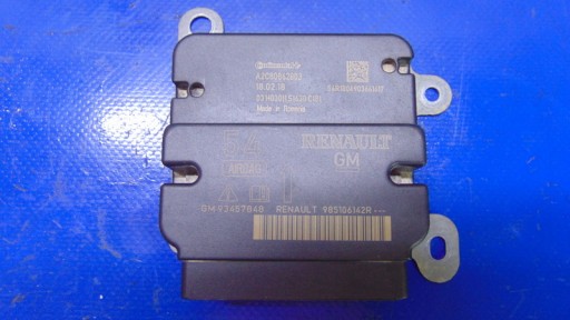 SENSOR modulo airbag FIAT TALENTO RENAULT TRAFIC III LIFT VIVARO 14-25R