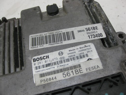 JEEP CHEROKEE LIBERTY KJ Computer Bedienteil DES MOTORS 0281011473 P56044558CC