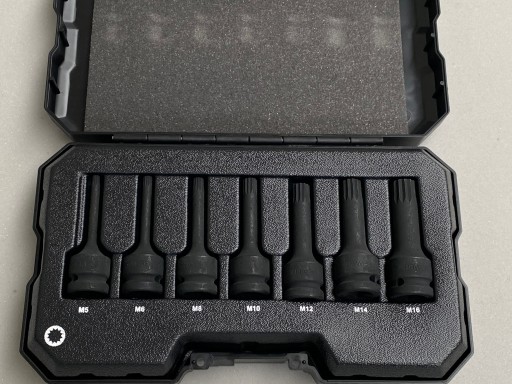 ГОЛОВКИ POWERBUILT IMPACT 1/2'' ШЛІЦЕВІ 7 ШТ. 5-16