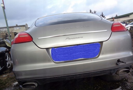 PORSCHE PANAMERA 970 ЧЕТВЕРТЬ ЗАДНЕГО БАМПЕРА