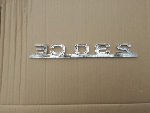 EMBLEMAT heckklappe MERCEDES W123 230CE 1238172115