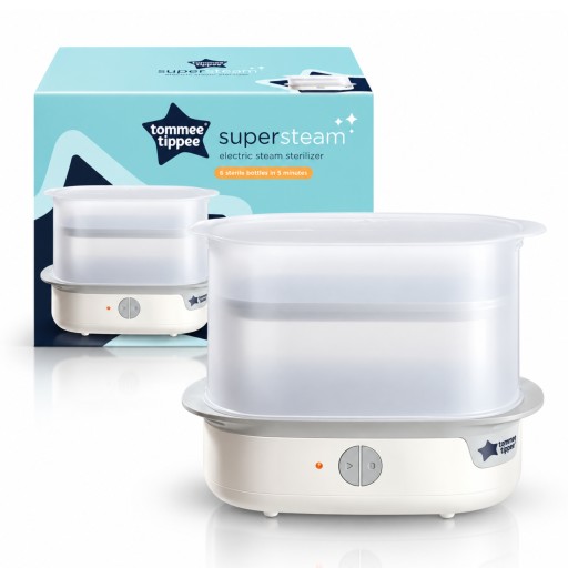 Sterylizator parowy Tommee Tippee Steam elektryczny 6 butelek 5min