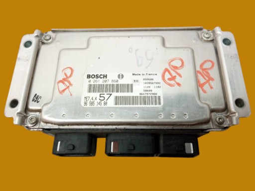 Bedienteil DES MOTORS 9658514580 0261207860 Citroen C3 Pluriel und (2003-2010)