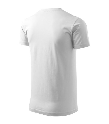 KLASYK T-shirt męski BASIC -MALFINI- biały M 9552931712 Odzież Męska T-shirty HO JSFLHO-4