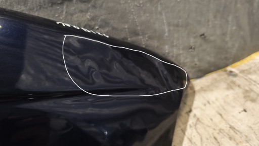 fender right front BMW E39 K: ORIENTBLAU METALIC