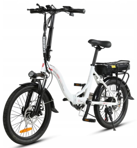 Samebike Elektrický bicykel moped 350W 20&quot; 80km