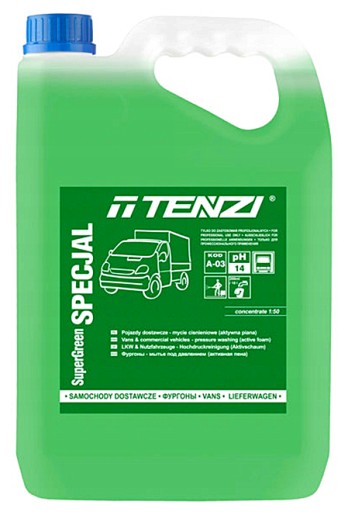 5L TENZI СУПЕР ЗЕЛЕНАЯ СПЕЦИАЛЬНАЯ СИЛЬНАЯ ПЕНА ДЛЯ МЫТЬЯ