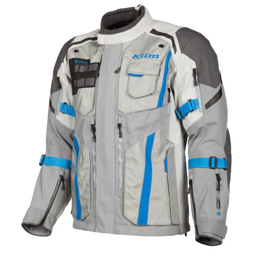 KLIM BADLANDS PRO COOL GREY BLUE LEMON КУРТКА 3XL