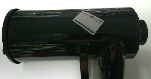 33541119100 - Корпус повітряного фільтра екскаватора універсальний вхід 70 мм вихід 80 мм