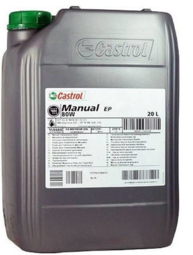 Castrol руководство ep 80w gl-4 zf te-ml mb man 20л