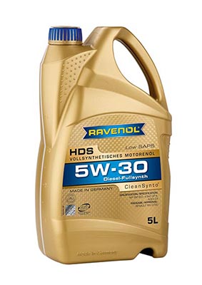 RAVENOL HDS OIL 5W-30 CLEANSYNTO 5л