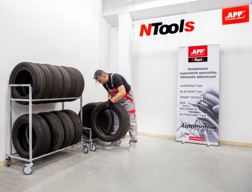 NTools Tire Stand Mini мобильная стойка для шин