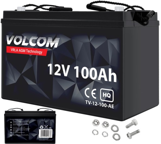 Необслуживаемый аккумулятор vrla agm 12 в 100 ач для аварийного источника питания ибп