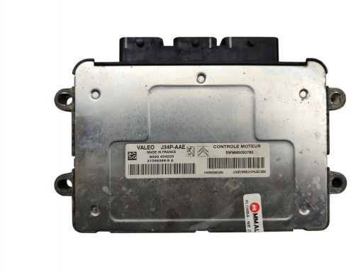 computer of the engine PEUGEOT 206 1.4 8V KFW 9665050780